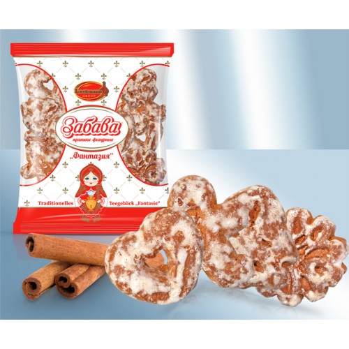 Пряники фигурные "Фантазия", со вкусом корицы